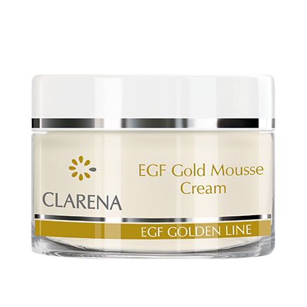 EGF Gold Mousse Cream detal | Clarena