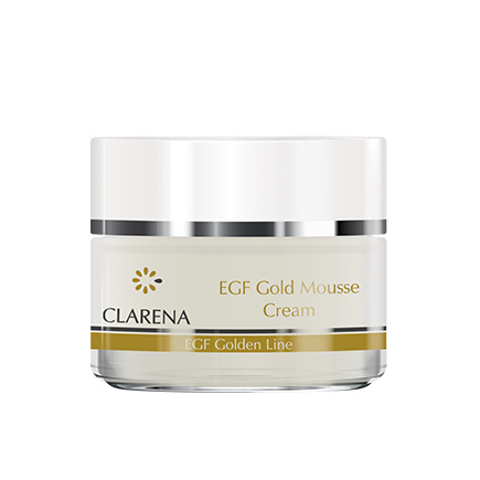 EGF Gold Mousse Cream detal | Clarena